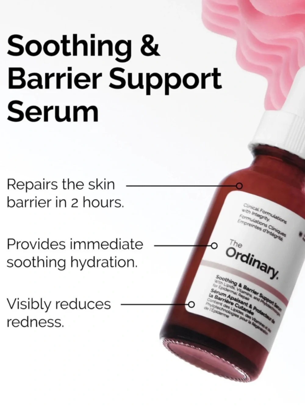 The Ordinary Soothing & Barrier Support Serum with Limited Edition Key Charm